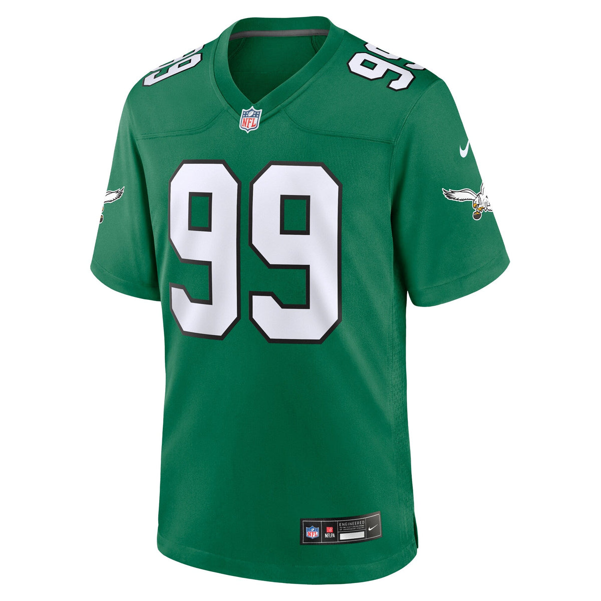 Philadelphia Eagles Jerome Brown Kelly Green Retired Player Alternate Game Jersey product image 3, provided for visual