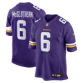 Minnesota Vikings Dwight McGlothern Purple Team Game Jersey product image 1, provided for visual reference and product