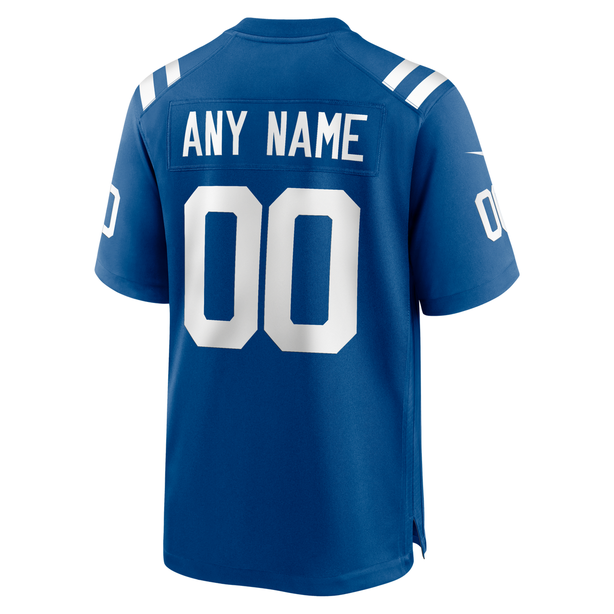 Indianapolis Colts Royal Custom Game Jersey product image 4, provided for visual reference and product detail review