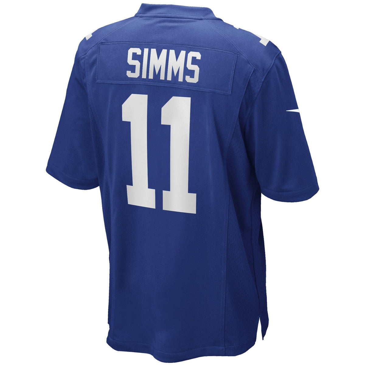 New York Giants Phil Simms Royal Game Retired Player Jersey product image 4, provided for visual reference and product