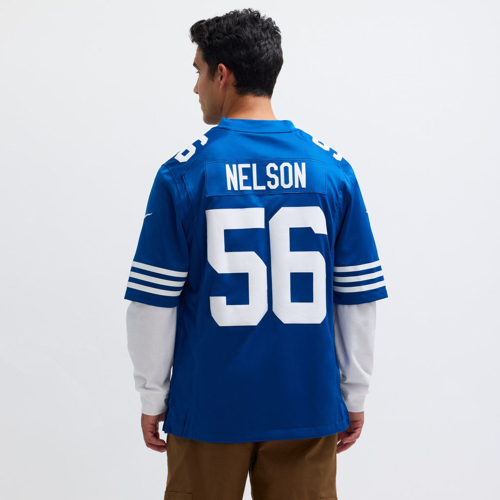 Indianapolis Colts Quenton Nelson Royal Alternate Vapor Limited Jersey product image 6, provided for visual reference and