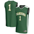 #1 UAB Blazers Lightweight Basketball Fashion Jersey - Green product image 1, provided for visual reference and product