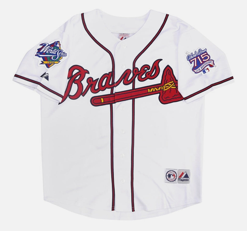 Bobby Cox Atlanta Braves Official MLB Majestic Jersey Blue product image 2