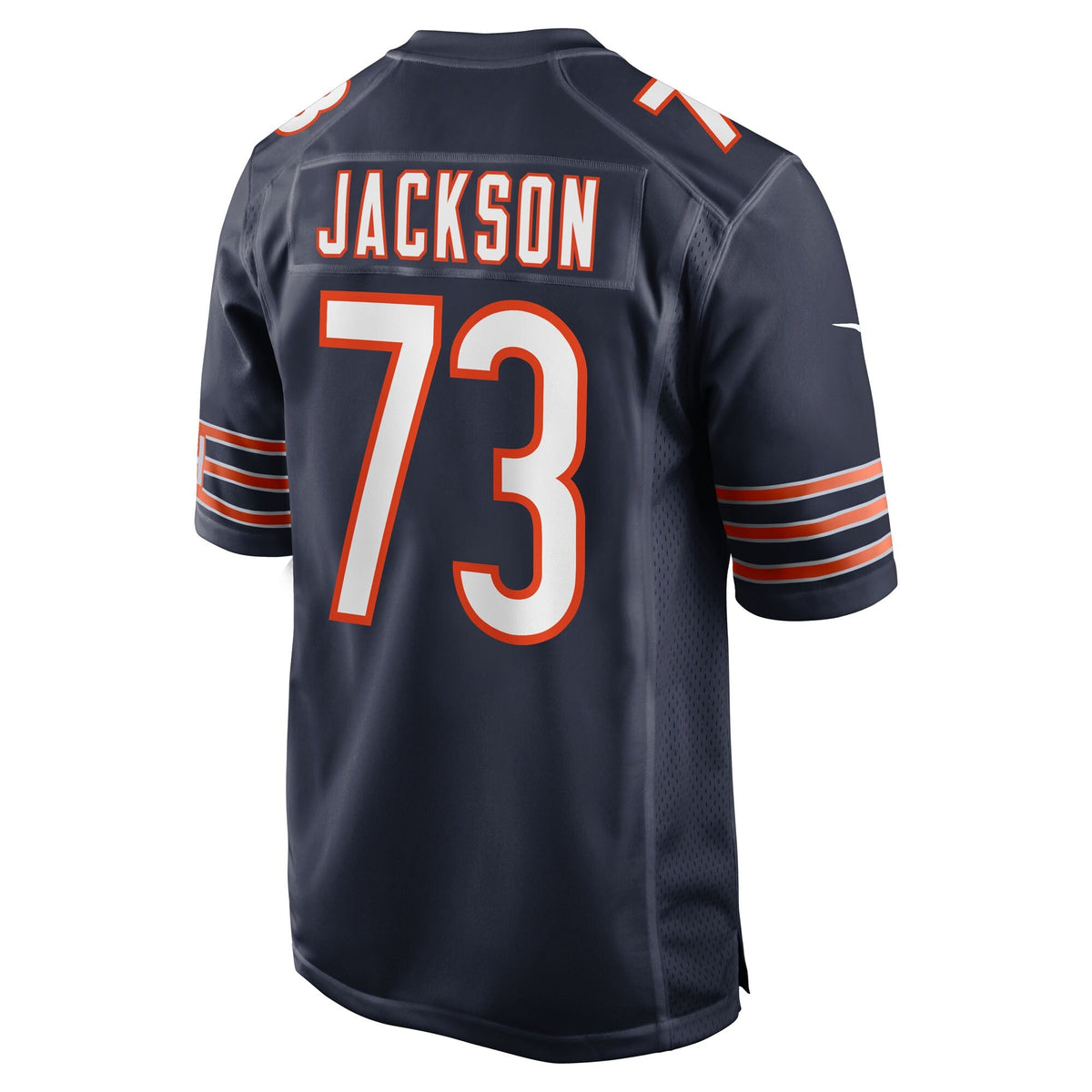 Chicago Bears Jonah Jackson Navy Team Game Jersey product image 4, provided for visual reference and product detail review