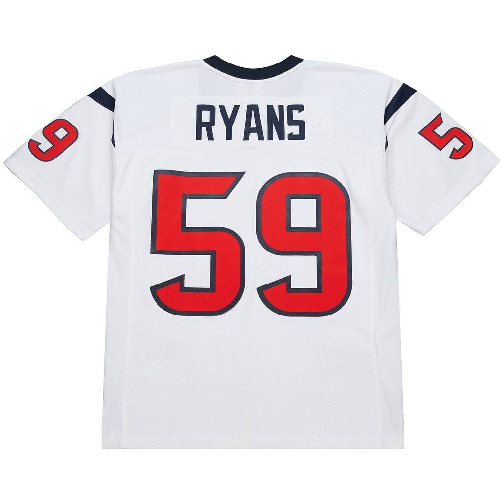 Houston Texans DeMeco Ryans White 2006 Legacy Replica Jersey product image 4, provided for visual reference and product