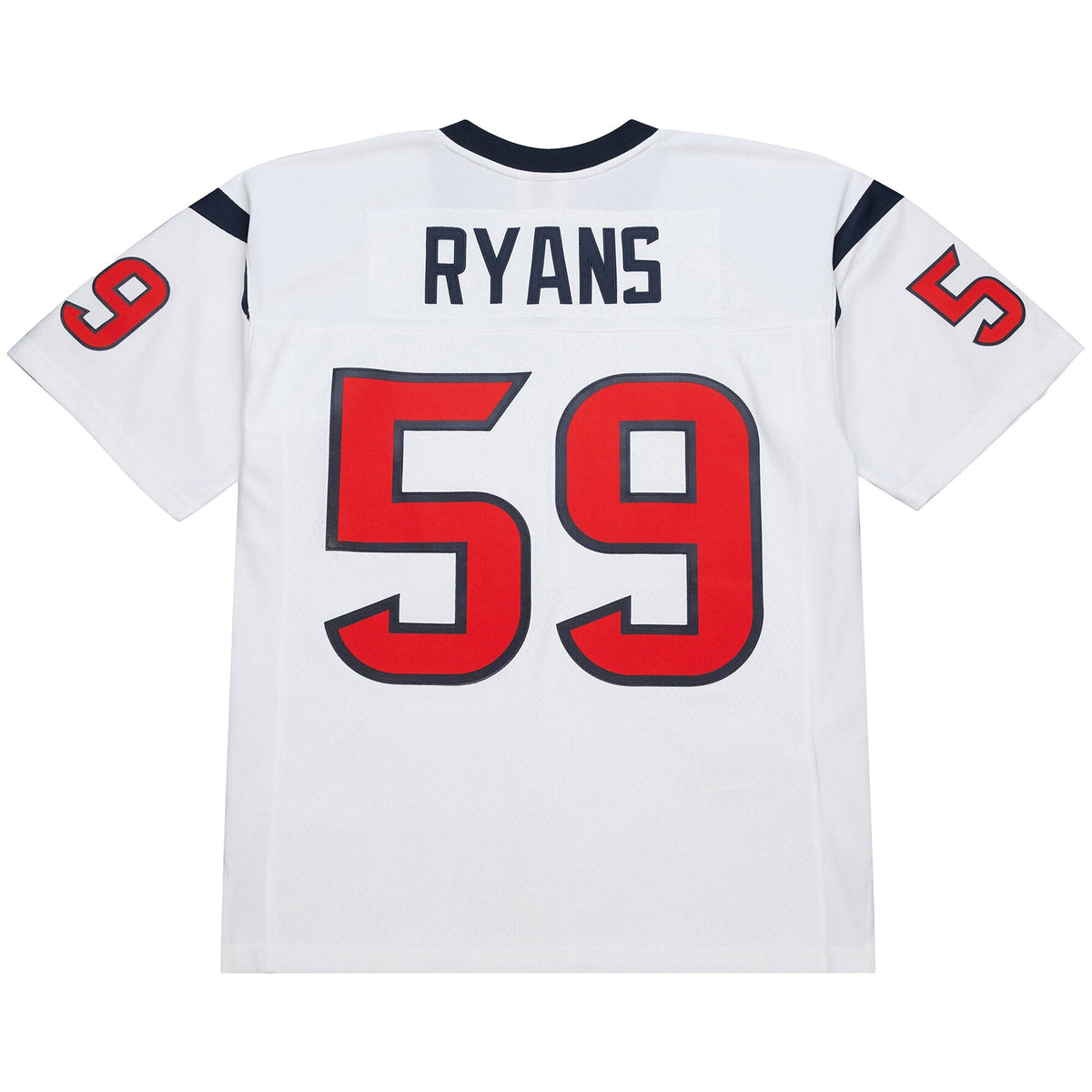 Houston Texans DeMeco Ryans White 2006 Legacy Replica Jersey product image 4, provided for visual reference and product