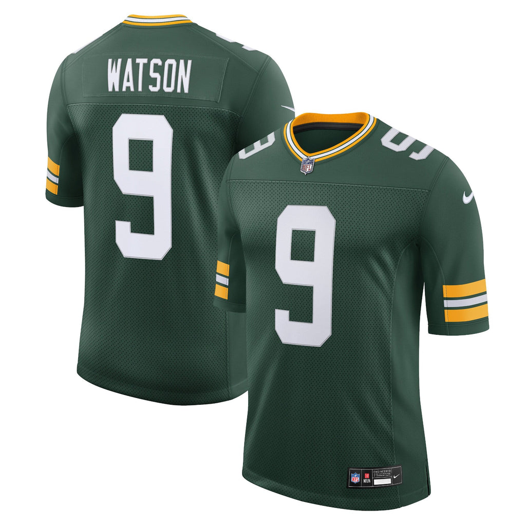 Green Bay Packers Christian Watson Green Vapor Untouchable Limited Jersey product image 1, provided for visual reference and