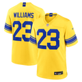 Los Angeles Rams Kyren Williams Classic Sol Game Jersey product image 1, provided for visual reference and product detail
