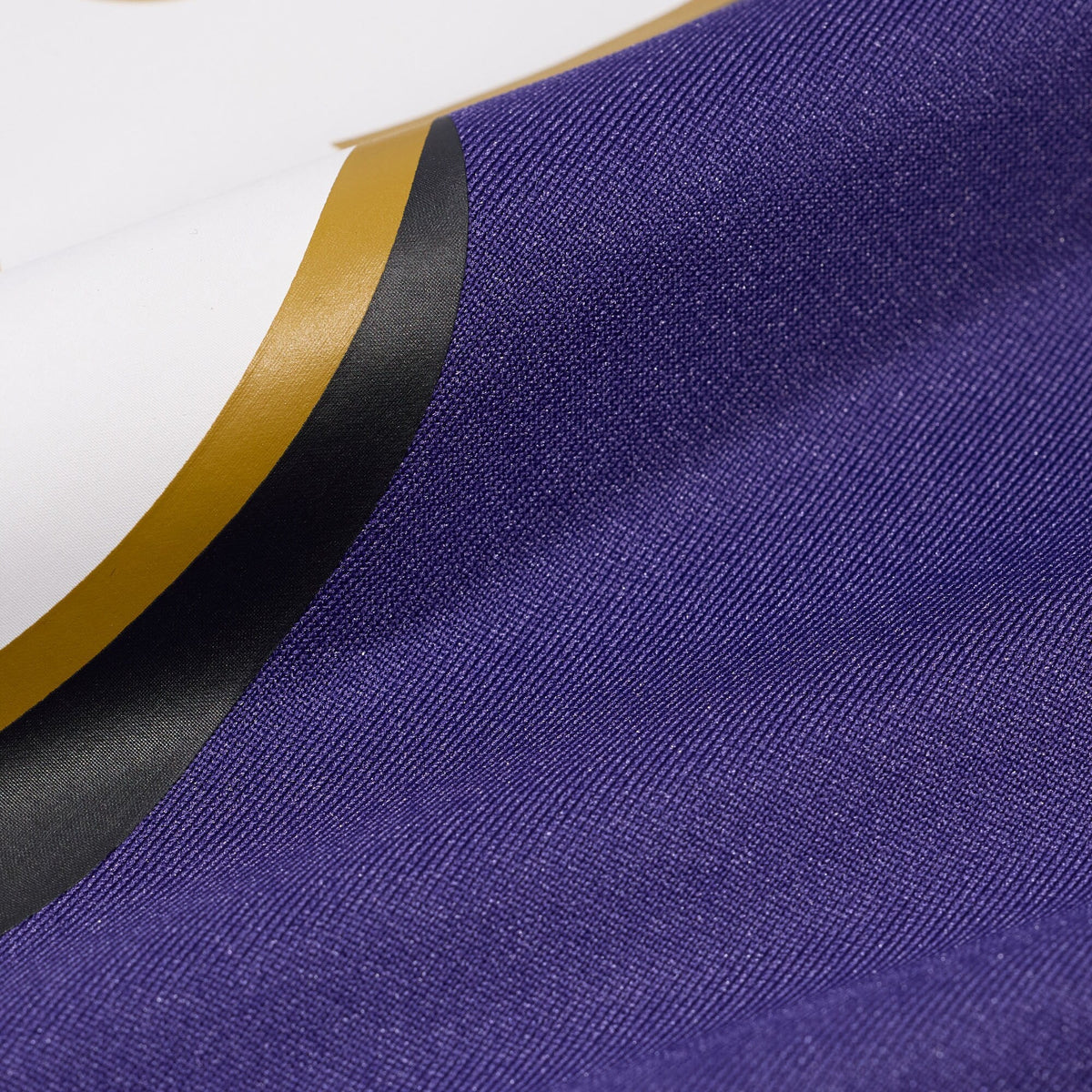 Baltimore Ravens Justice Hill Purple Game Jersey product image 5, provided for visual reference and product detail review