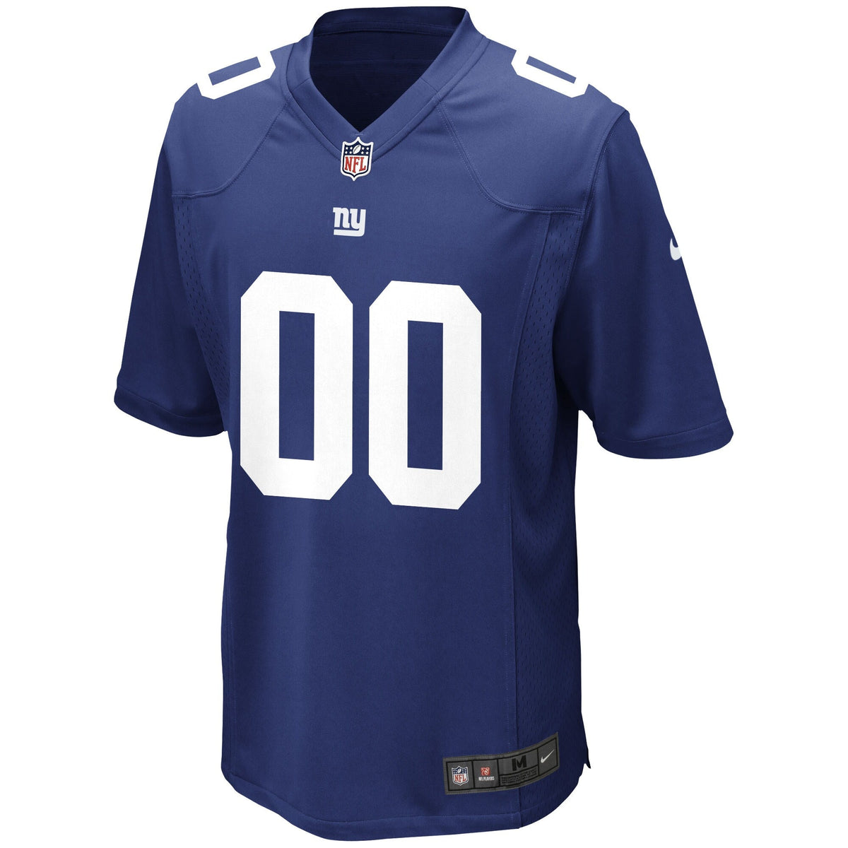 New York Giants Royal Custom Game Jersey product image 3, provided for visual reference and product detail review