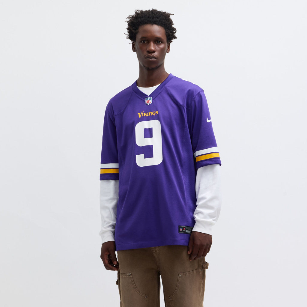 Minnesota Vikings J.J. McCarthy Purple Player Game Jersey product image 5, provided for visual reference and product detail