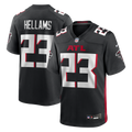 Atlanta Falcons DeMarcco Hellams Black Team Game Jersey product image 1, provided for visual reference and product detail