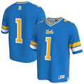 UCLA Bruins Lightweight Collegiate Football Fashion Jersey - Blue product image 1, provided for visual reference and product