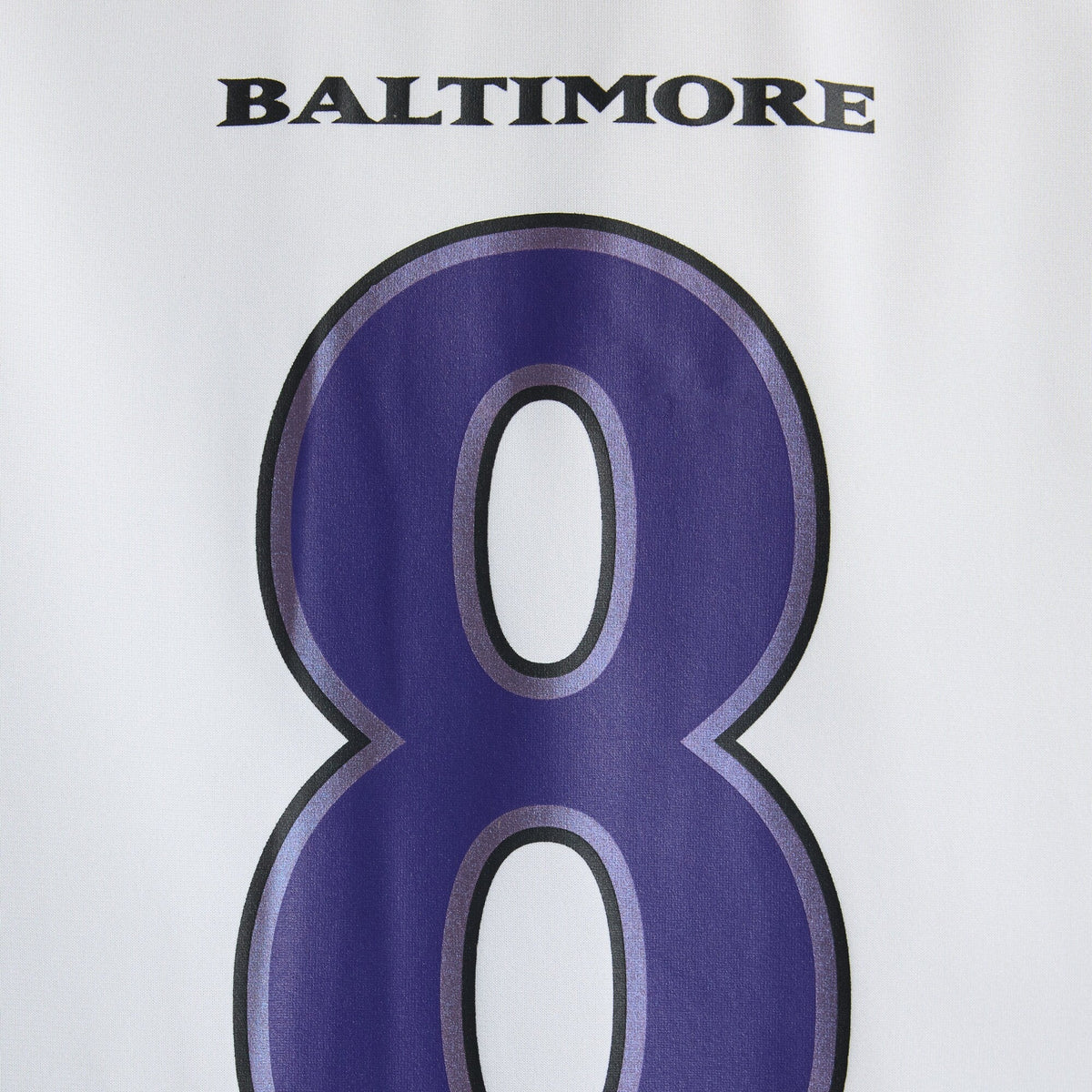Baltimore Ravens Lamar Jackson White Game Jersey product image 11, provided for visual reference and product detail review
