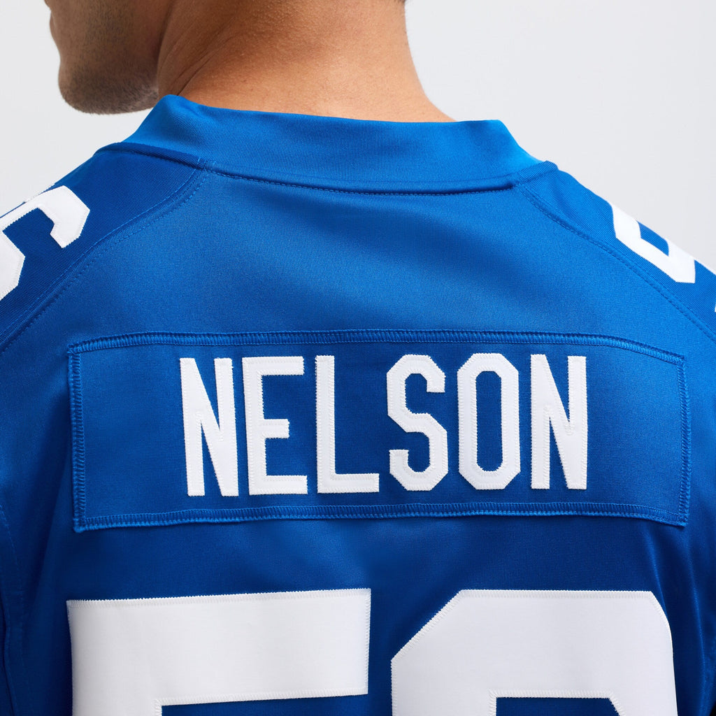 Indianapolis Colts Quenton Nelson Royal Alternate Vapor Limited Jersey product image 9, provided for visual reference and