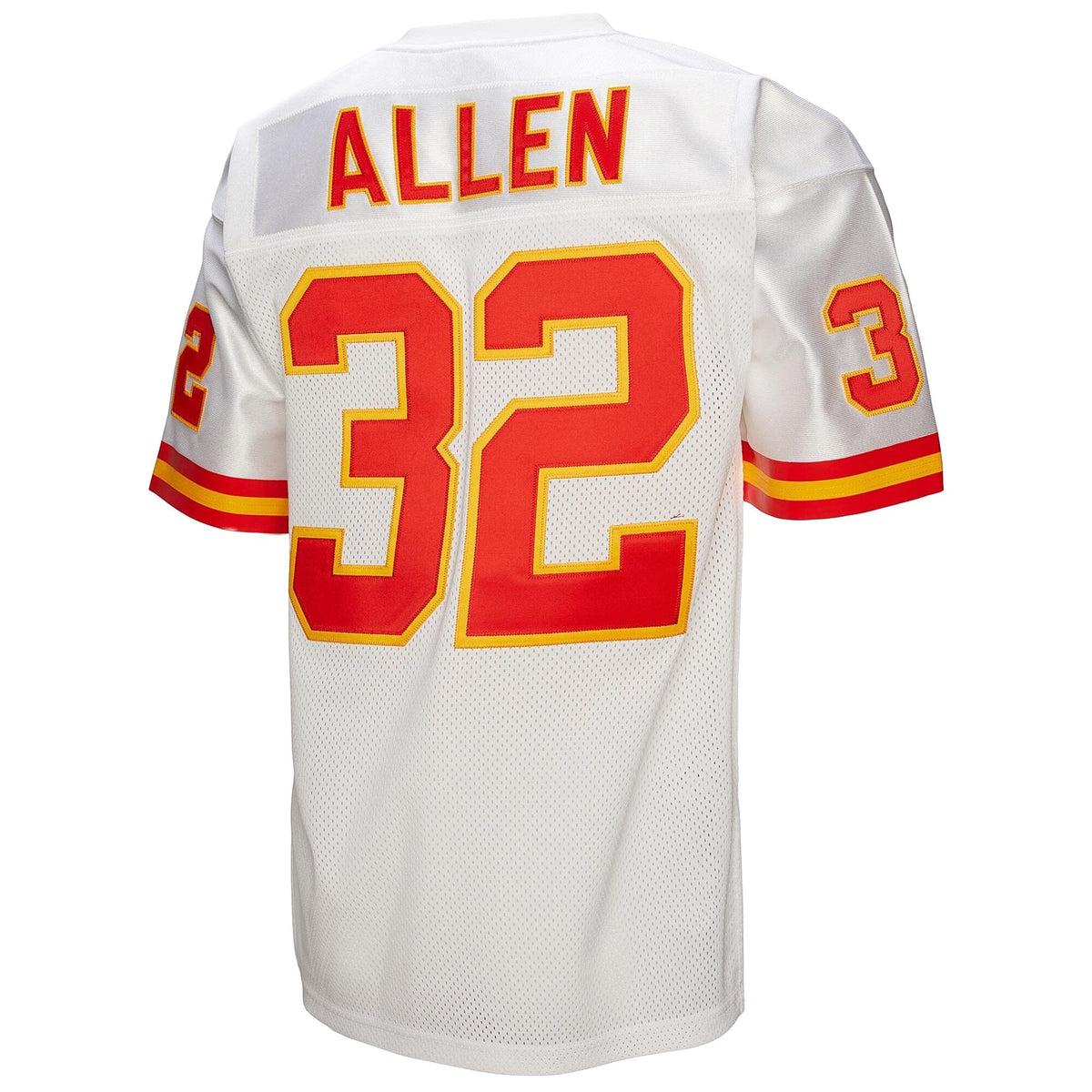 Kansas City Chiefs 1994 Marcus Allen White Authentic Throwback Retired Player Jersey product image 4, provided for visual