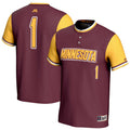 Minnesota Golden Gophers Lightweight Collegiate Softball Fashion Jersey - Maroon product image 1, provided for visual