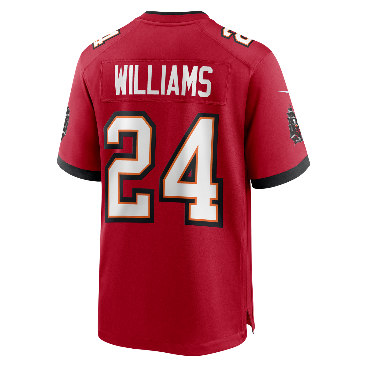 Tampa Bay Buccaneers Cadillac Williams Red Game Retired Player Jersey product image 3, provided for visual reference and