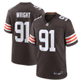 Cleveland Browns Alex Wright Brown Team Game Jersey product image 1, provided for visual reference and product detail review