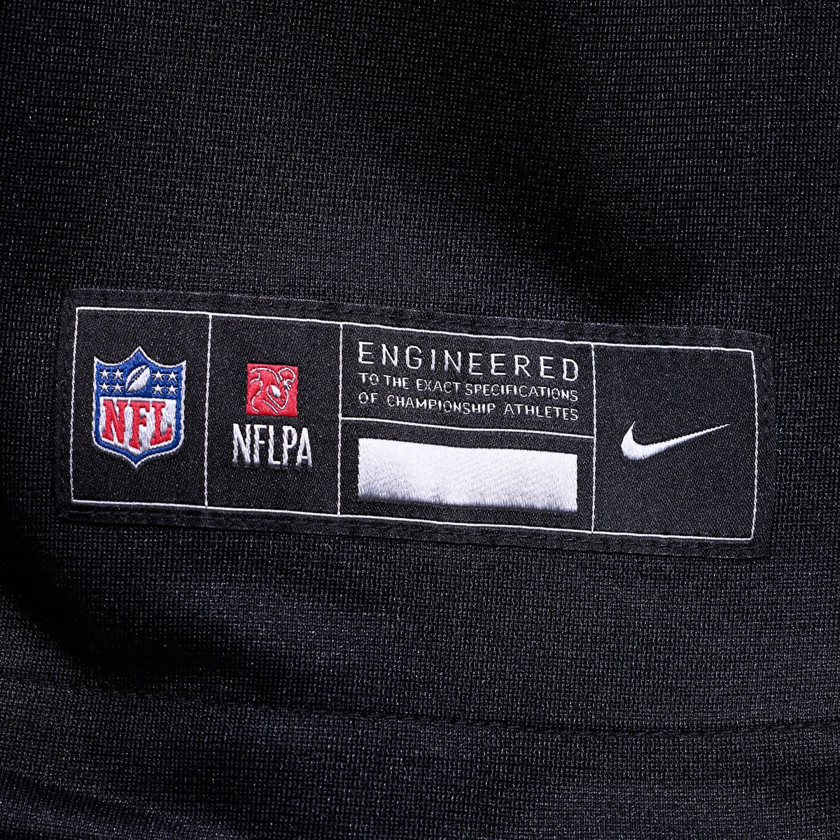 Atlanta Falcons Charlie Woerner Black Game Jersey product image 6, provided for visual reference and product detail review