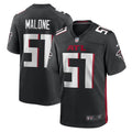 DeAngelo Malone Atlanta Falcons Black Game Player Jersey product image 1, provided for visual reference and product detail