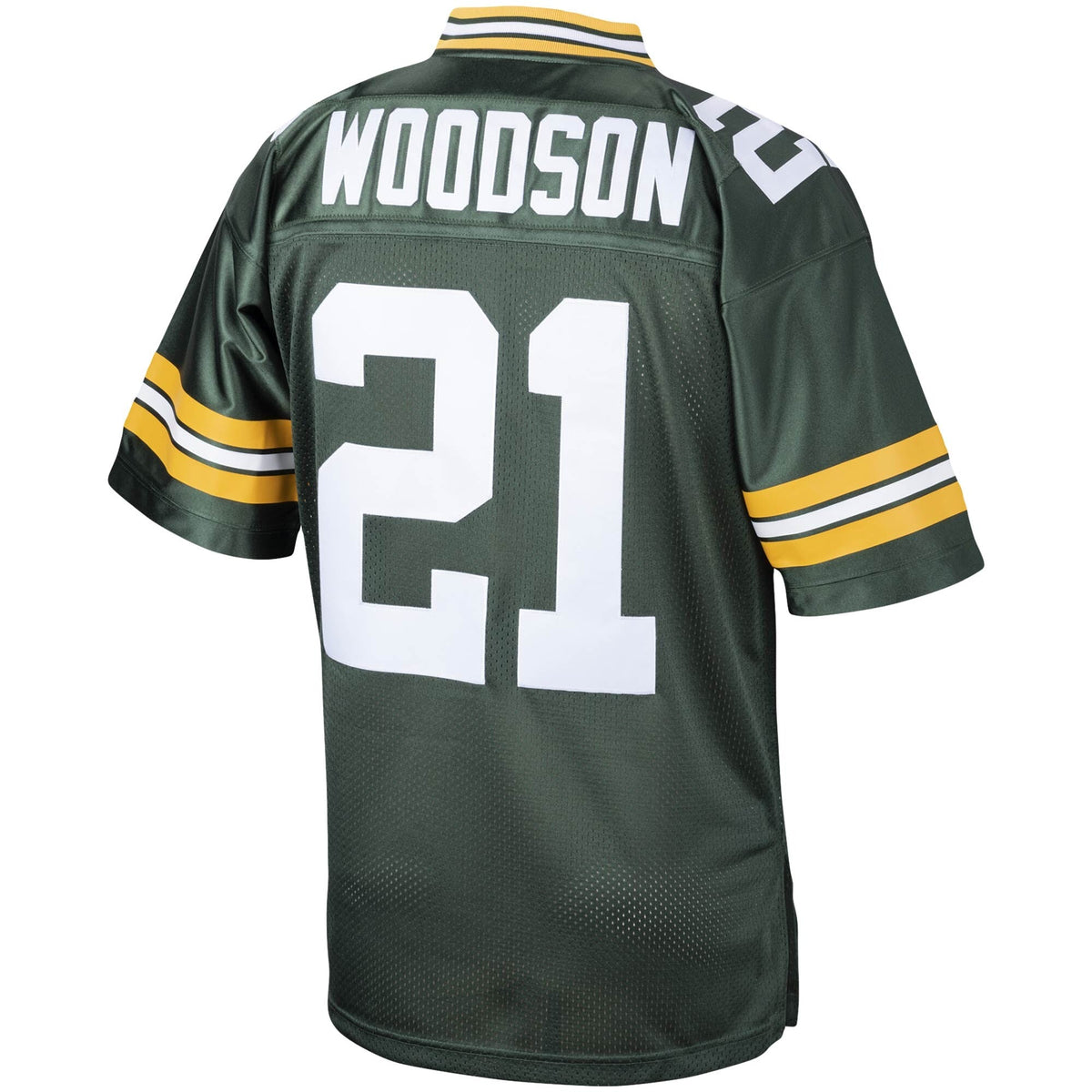 Bay Packers 2010 Charles Woodson Green Authentic Throwback Retired Player Jersey - Green product image 4, provided for