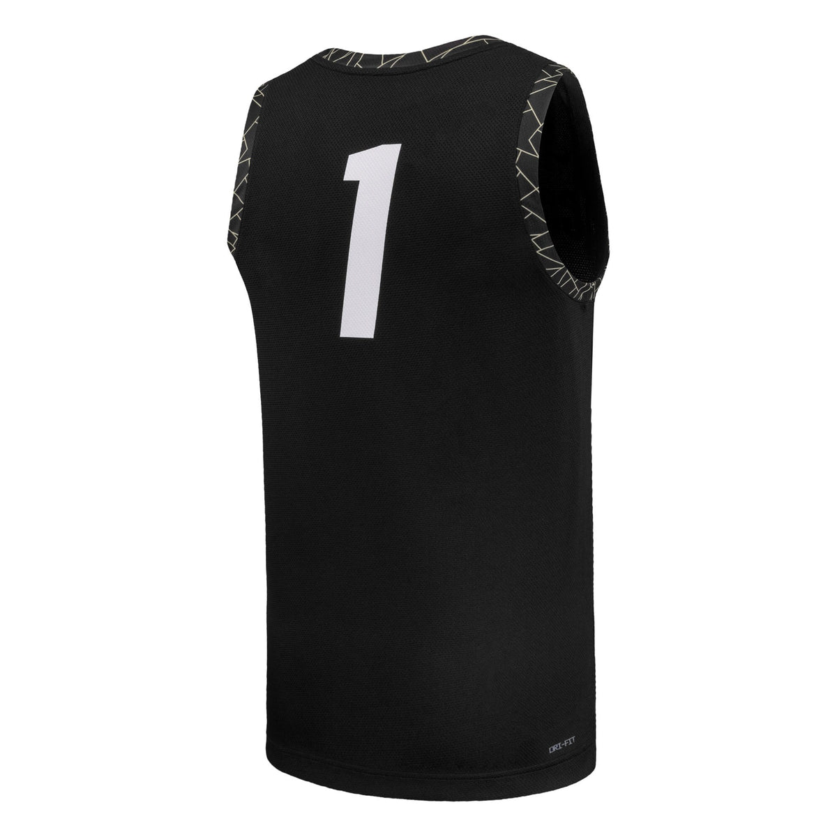 #1 Colorado Buffaloes Replica Basketball Jersey - Black product image 4, provided for visual reference and product detail