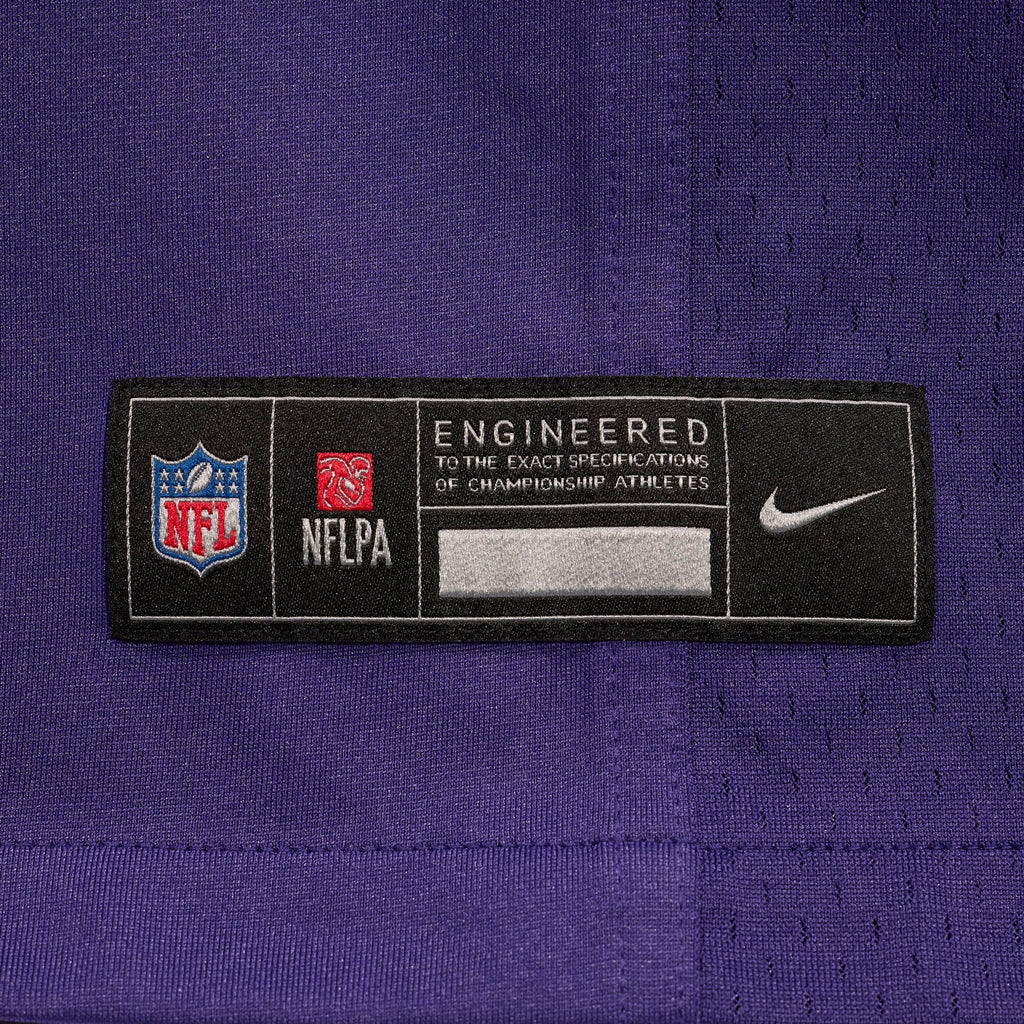 Baltimore Ravens Tony Siragusa Purple Game Retired Player Jersey product image 6, provided for visual reference and product