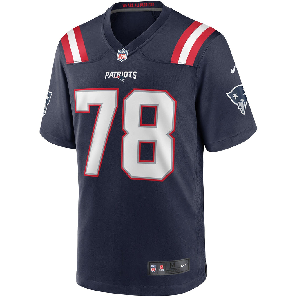 New England Patriots Bruce Armstrong Navy Game Retired Player Jersey product image 3, provided for visual reference and