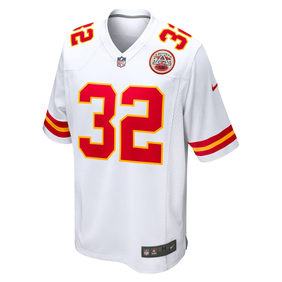 Kansas City Chiefs Nick Bolton White Away Game Player Jersey product image 3, provided for visual reference and product