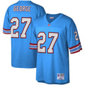 Houston Oilers Eddie George Light Blue Legacy Replica Jersey product image 1, provided for visual reference and product