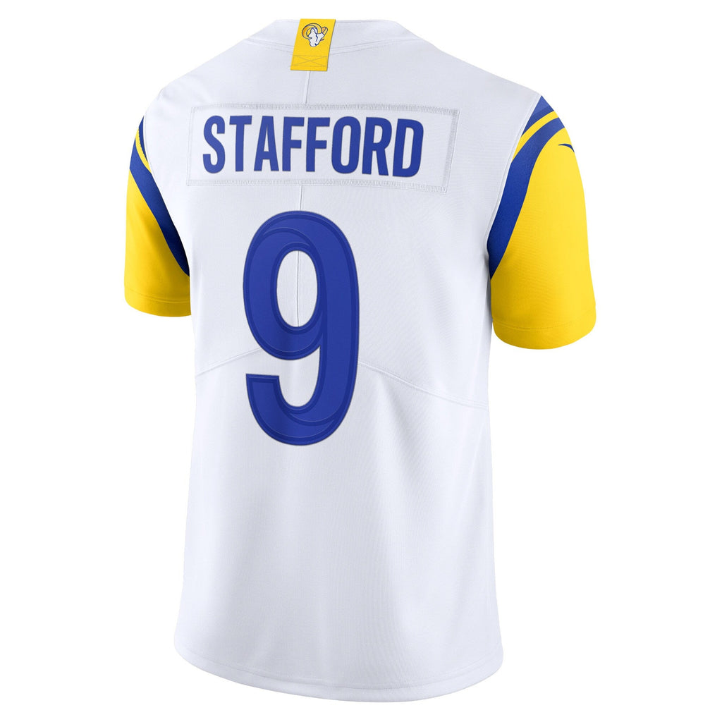 Los Angeles Rams Matthew Stafford White Alternate Vapor Limited Jersey product image 4, provided for visual reference and