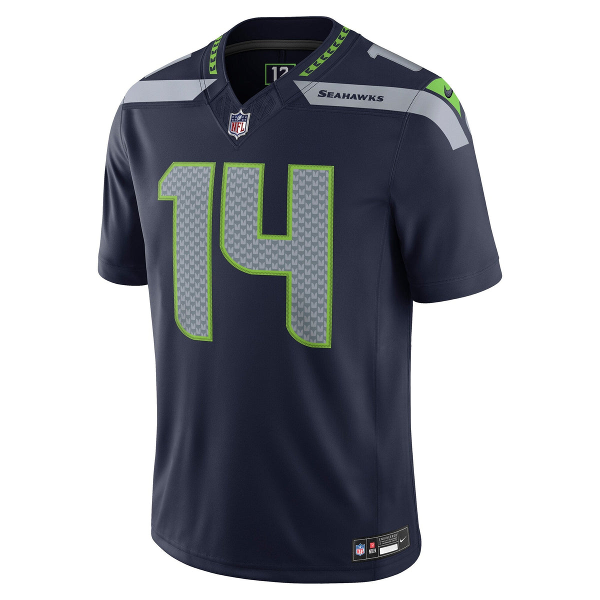 Seattle Seahawks Sam Darnold College Navy Team Vapor F.U.S.E. Stitched Limited Jersey product image 3, provided for visual