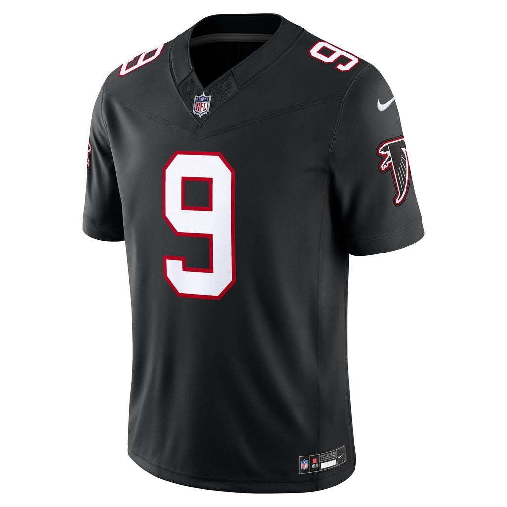 Atlanta Falcons Michael Penix Jr. Black Alternate Throwback Vapor F.U.S.E. Stitched Limited Jersey product image 3, provided
