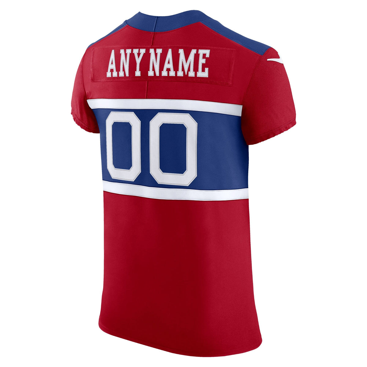 New York Giants Red Alternate Vapor F.U.S.E. Elite Custom Jersey product image 4, provided for visual reference and product