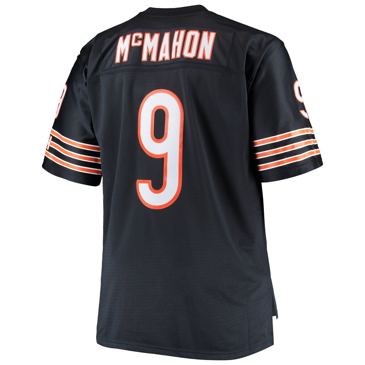 Chicago Bears Jim McMahon Navy Big & Tall 1985 Retired Player Replica Jersey product image 4, provided for visual reference