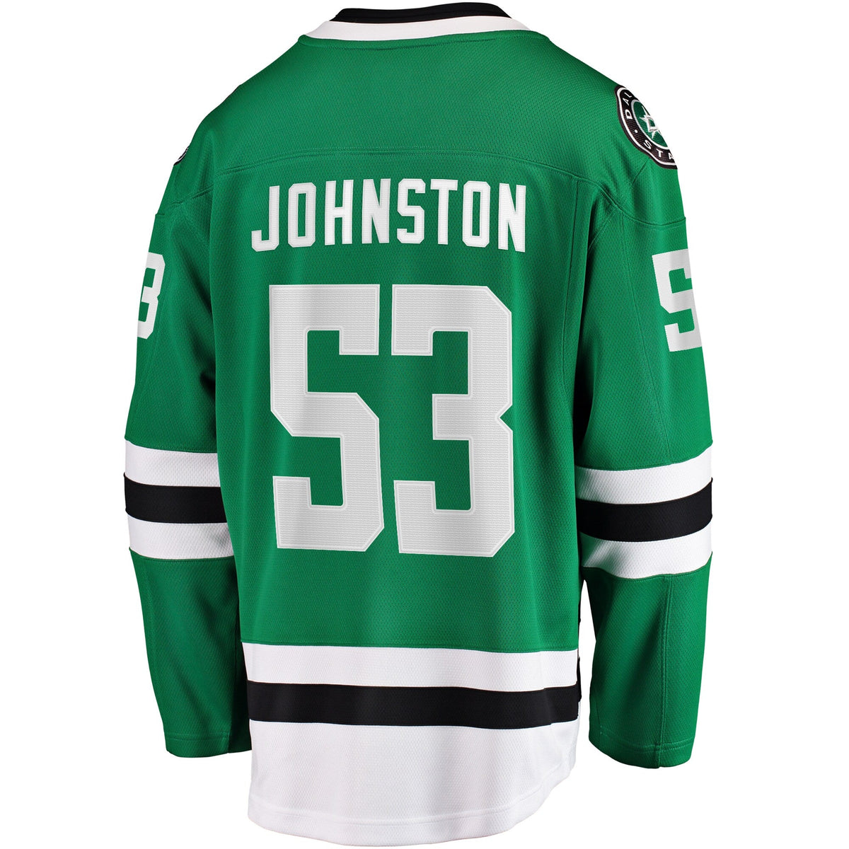 Dallas Stars Wyatt Johnston Kelly Green Home Breakaway Player Jersey product image 4, provided for visual reference and