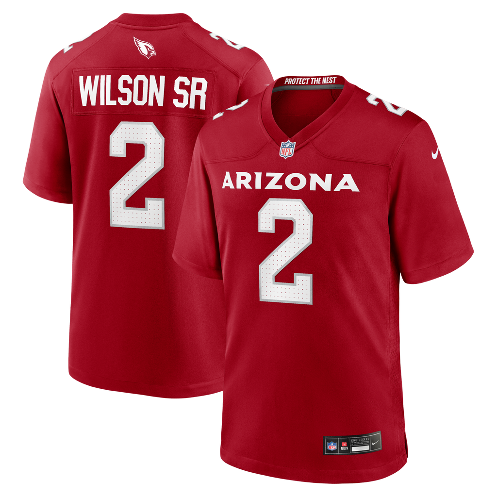 Arizona Cardinals Mack Wilson Sr. Cardinal Team Game Jersey product image 1, provided for visual reference and product