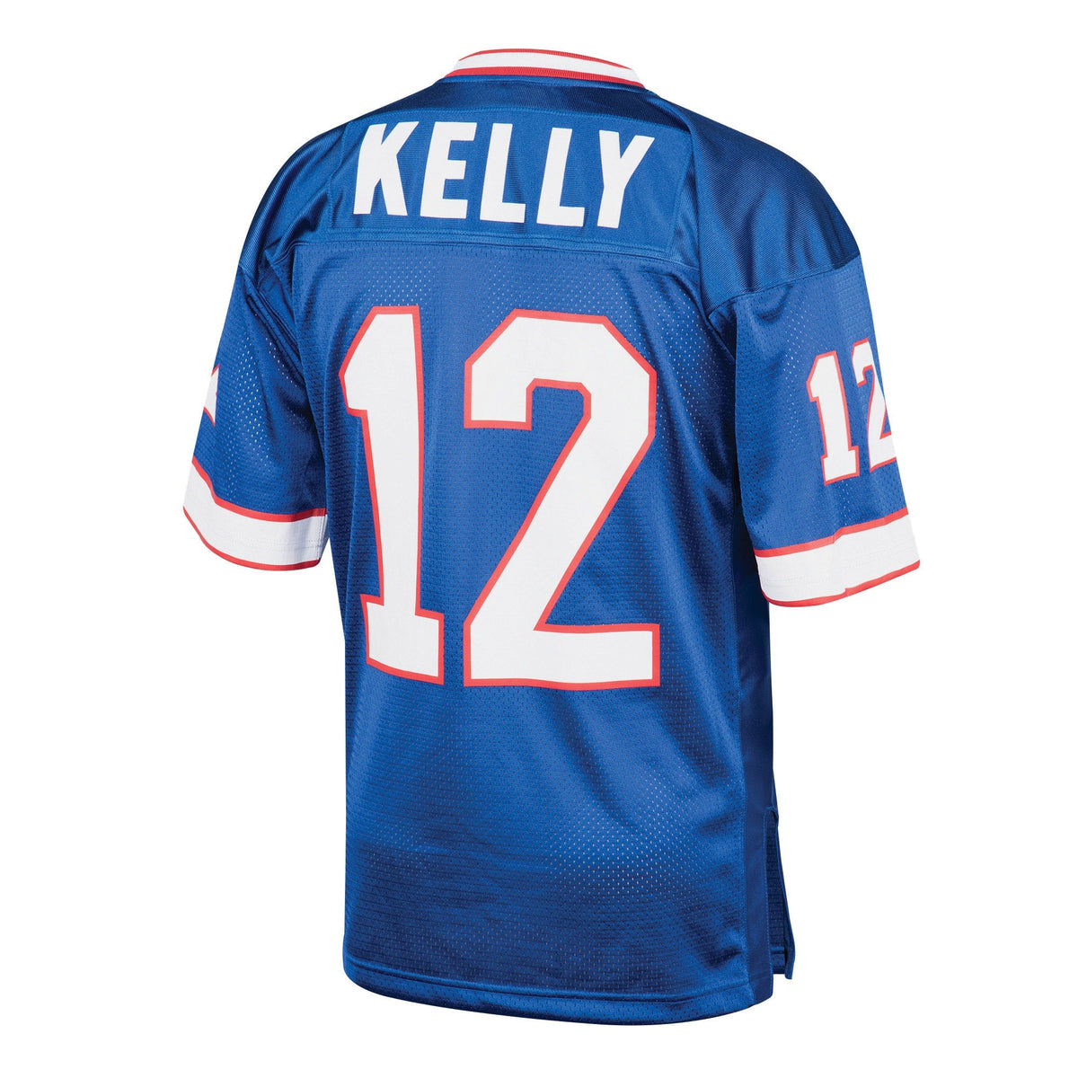 Buffalo Bills 1994 Jim Kelly Royal Authentic Throwback Retired Player Jersey product image 4, provided for visual reference