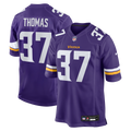 Minnesota Vikings Tavierre Thomas Purple Team Game Jersey product image 1, provided for visual reference and product detail