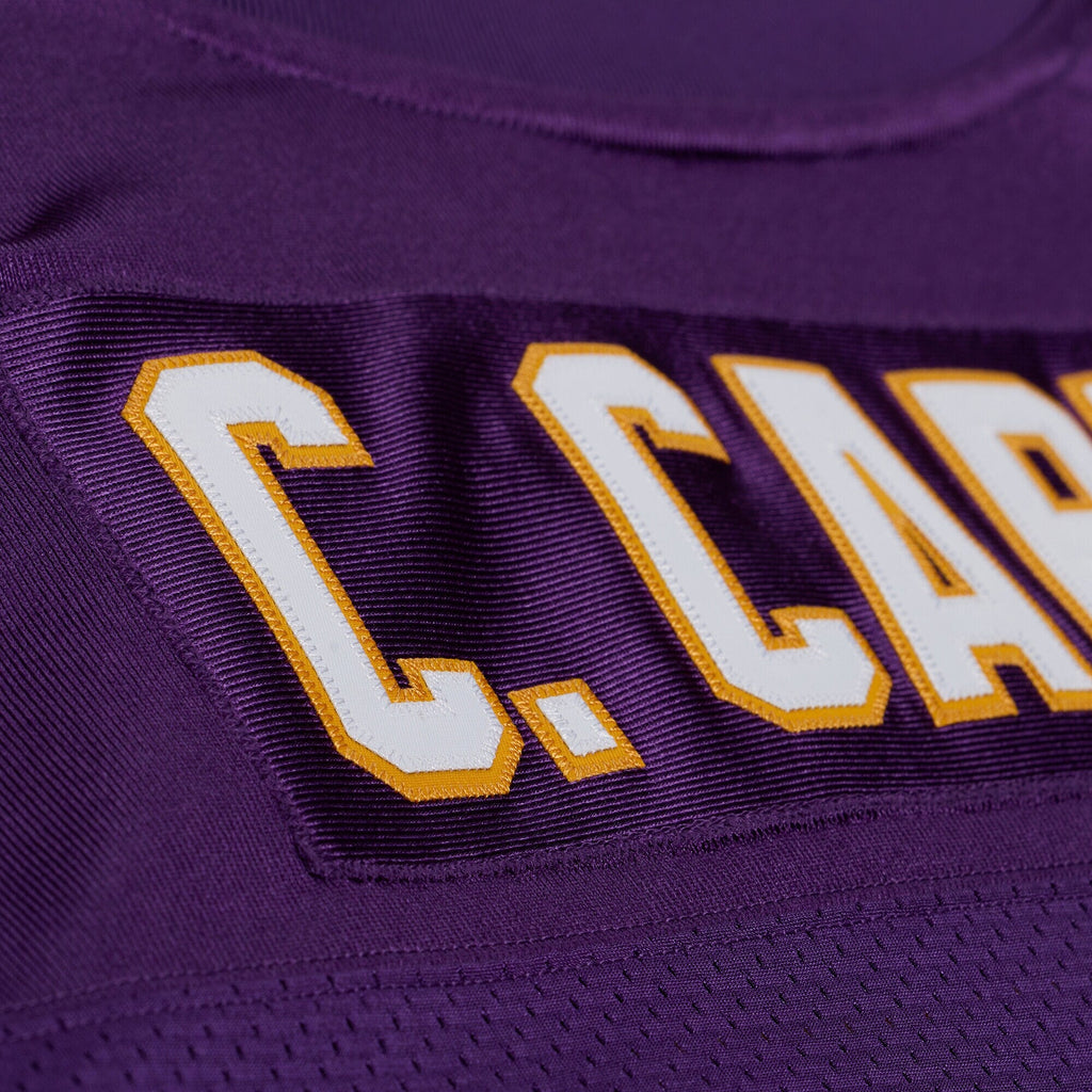 Minnesota Vikings Cris Carter Purple 2001 Authentic Throwback Jersey product image 10, provided for visual reference and