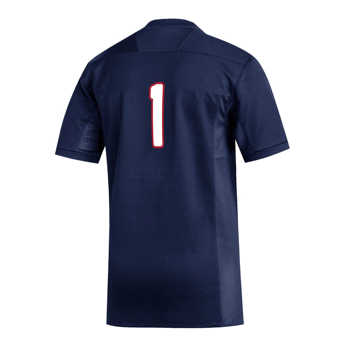 #1 South Alabama Jaguars Replica Football Jersey - Navy product image 4, provided for visual reference and product detail