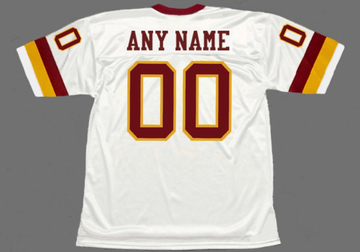Any name & Number Washington Redskins 1980’s 90’s NFL product image 1