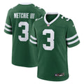 New York Jets John Metchie III Legacy Green Team Game Jersey product image 1, provided for visual reference and product
