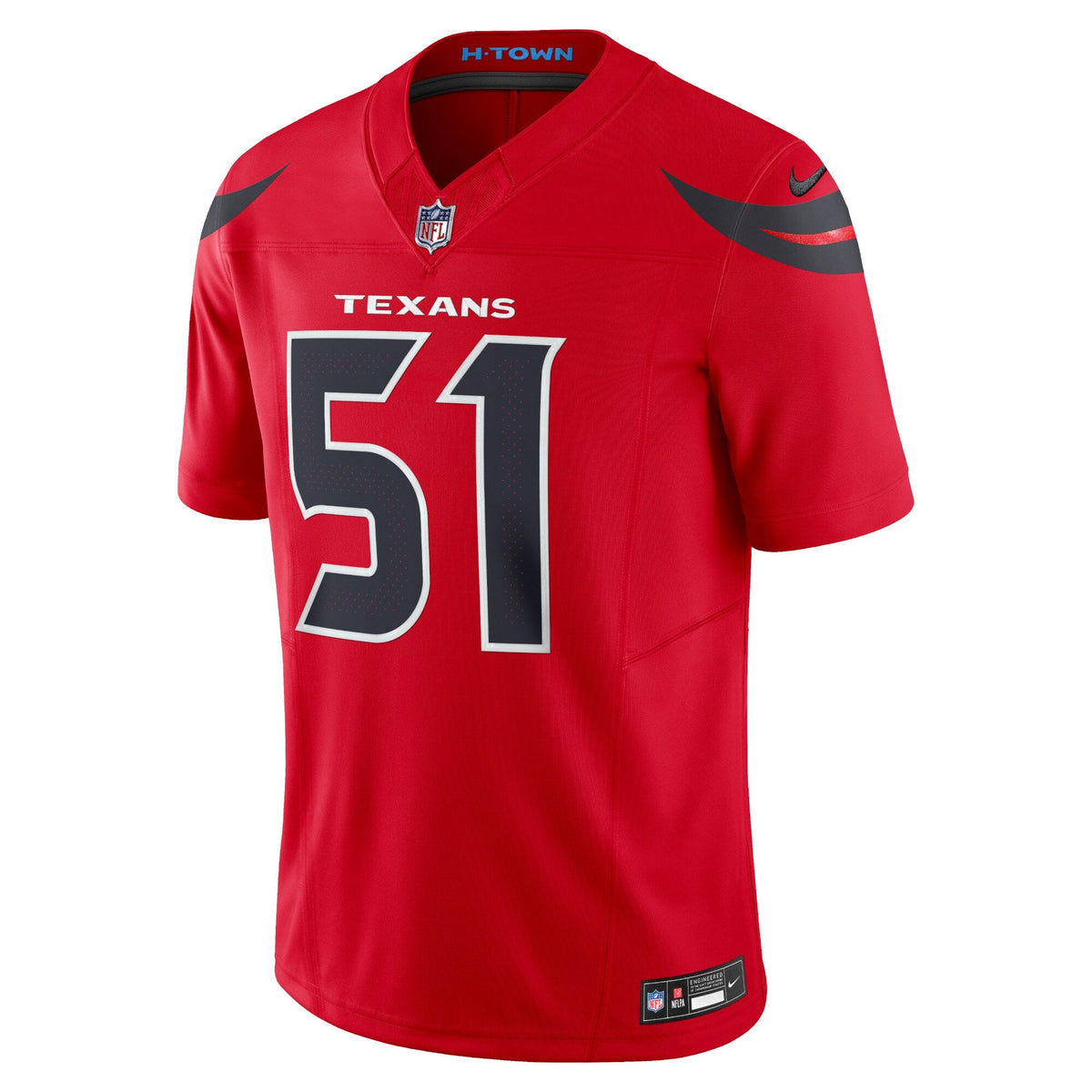 Houston Texans Will Anderson Jr. Red Alternate Vapor F.U.S.E. Limited Jersey product image 3, provided for visual reference
