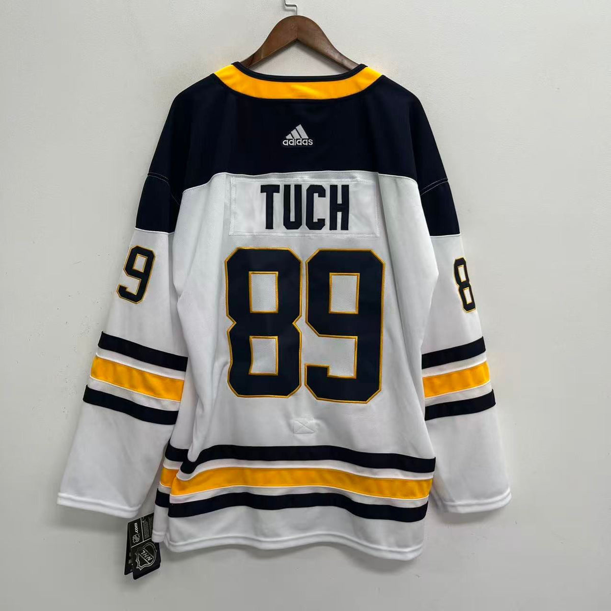 Alex Tuch Buffalo Sabres Official NHL Adidas Jersey white product image 1