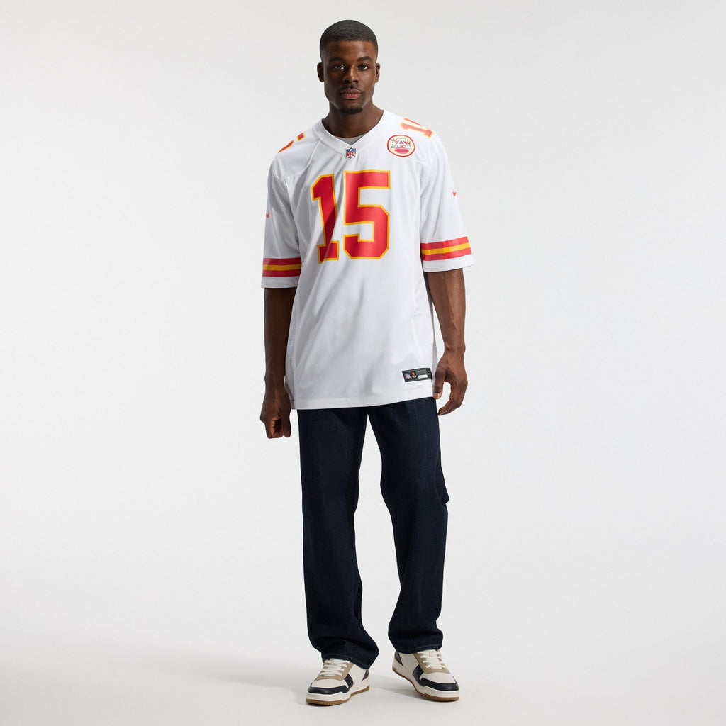 Kansas City Chiefs Patrick Mahomes White Game Jersey product image 5, provided for visual reference and product detail review