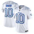 Buffalo Bills Khalil Shakir White 2025 Rivalries Collection Stitched Limited Jersey product image 1, provided for visual