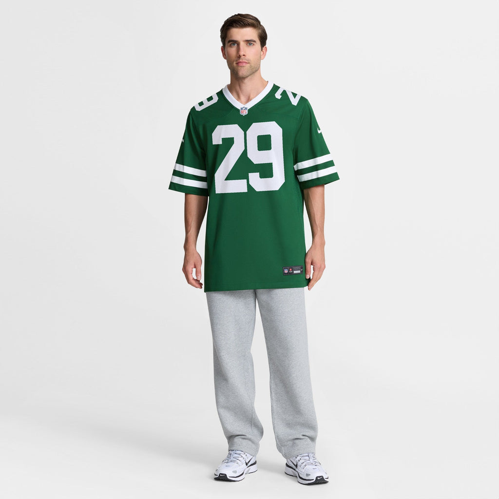 New York Jets Minkah Fitzpatrick Legacy Green Game Jersey product image 3, provided for visual reference and product detail