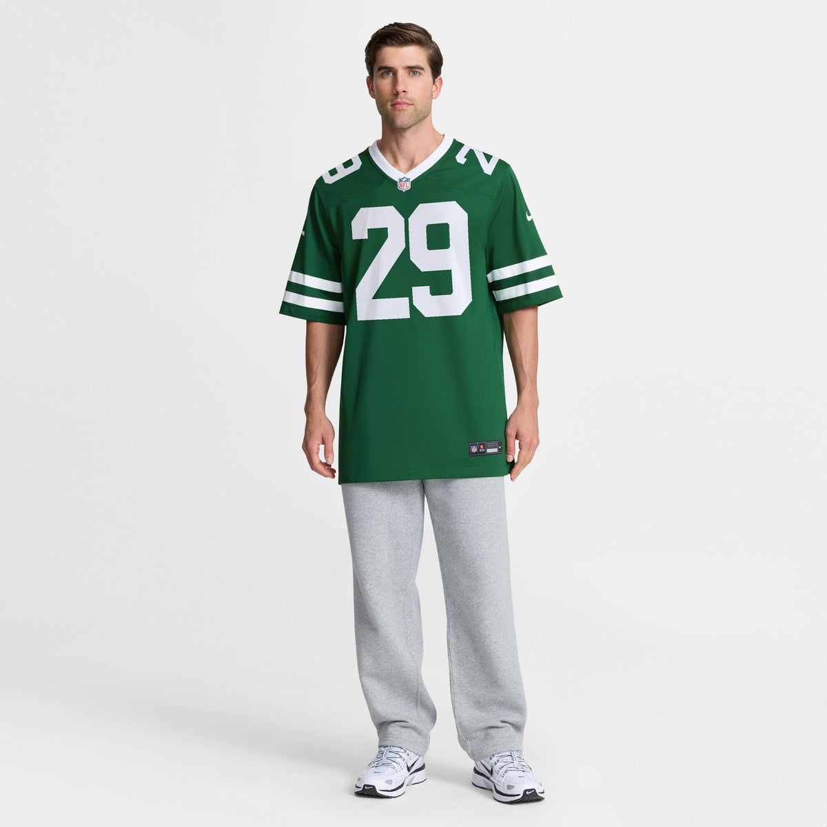 New York Jets Minkah Fitzpatrick Legacy Green Game Jersey product image 3, provided for visual reference and product detail